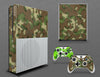 Xbox One S Graphics - Console Skin with 2 Controller Skins - Camo