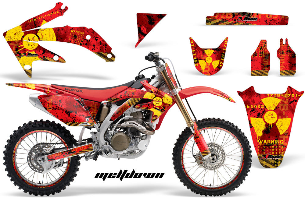 Meltdown - Red Background Yellow Design (2002-2012)