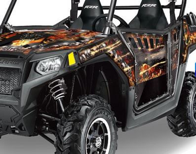 Firestorm in Black - on a RZR800 2011