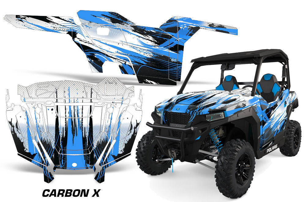 Carbon X - Blue Design