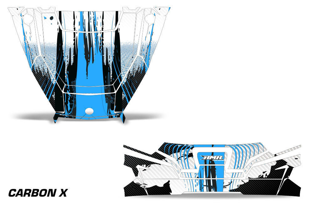 Carbon X - Blue Design