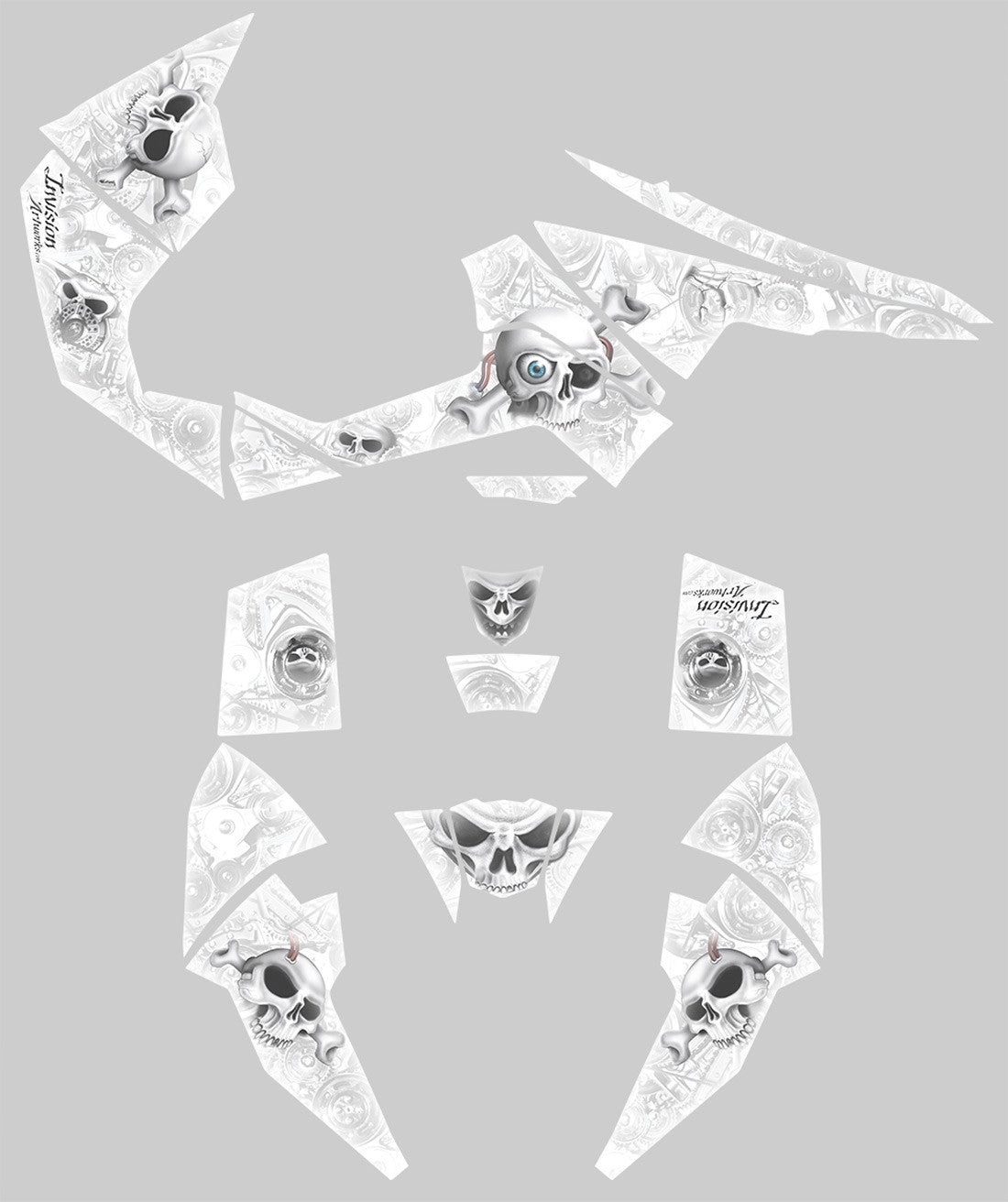 Head Creeps - White Design