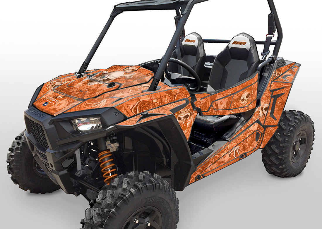 Head Creeps - Orange Background