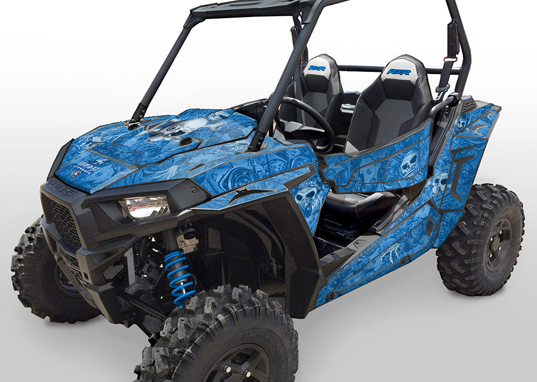 Head Creeps - Voodoo Blue Background