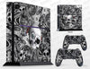 Sony PlayStation 4 Graphics - Console Skin with 2 Controller Skins - Head Creeps