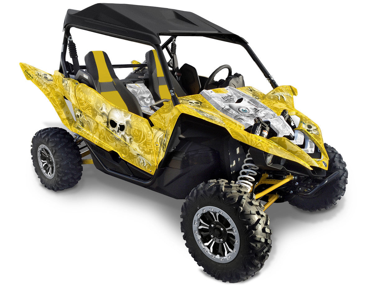 Head Creeps - Yellow & White Design