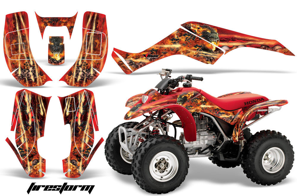 thumbnail image 2 of Alba Racing R2 Front Bumper For Honda TRX 250EX/250X (2001+) - Black Powdercoated ATV Bumper 2 of 5