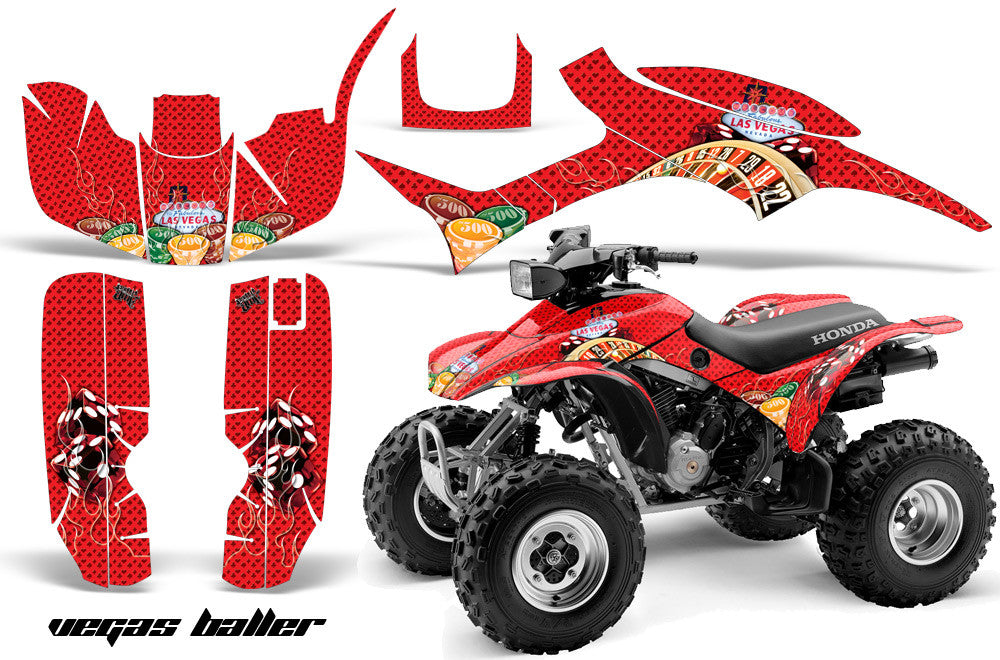 Vegas Baller - Red Background