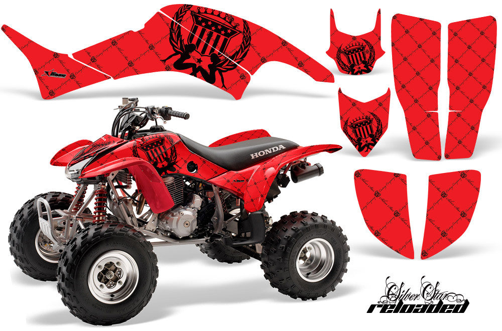 Reloaded - Red Background Black Design