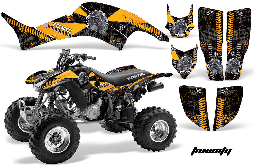 Toxicity - Black Background Yellow Design