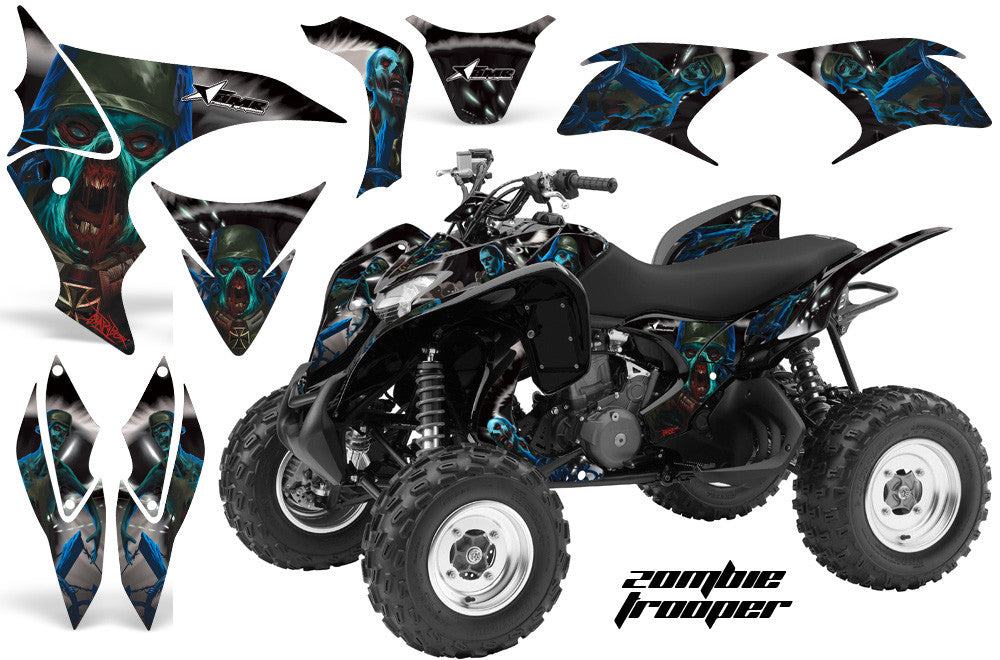 Zombie Trooper - Black Background