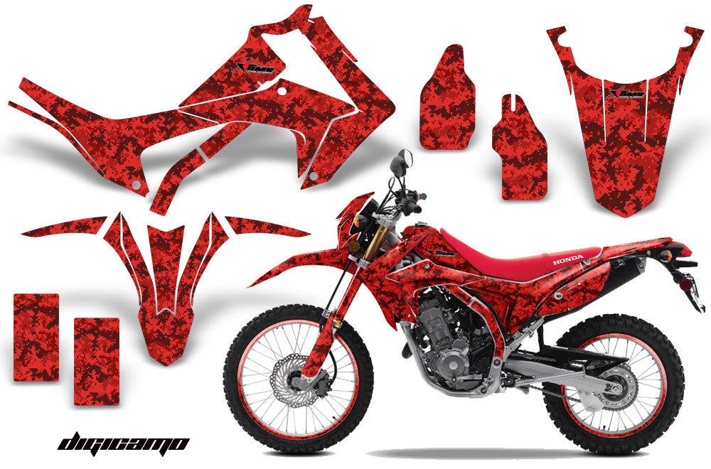 Digi Camo in Red Design