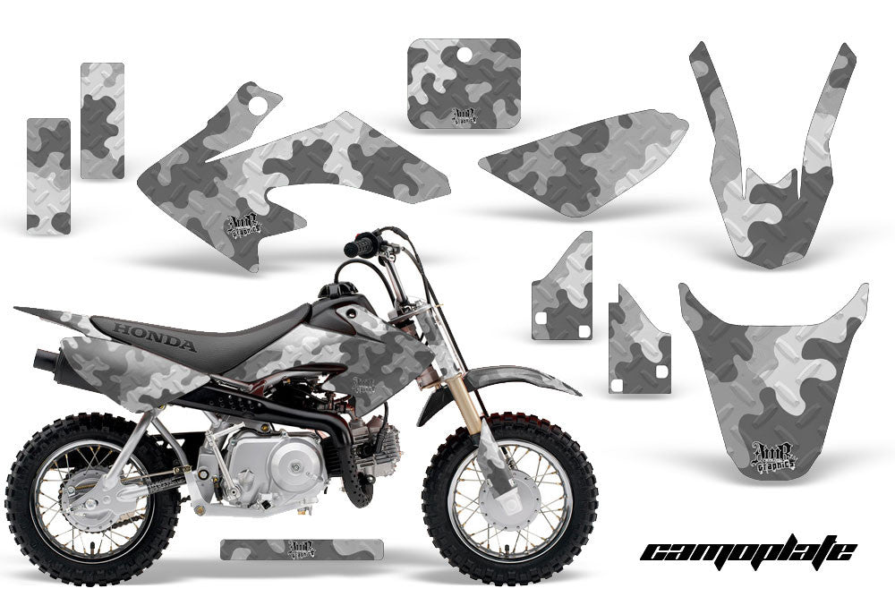Camo Plate - Silver Design