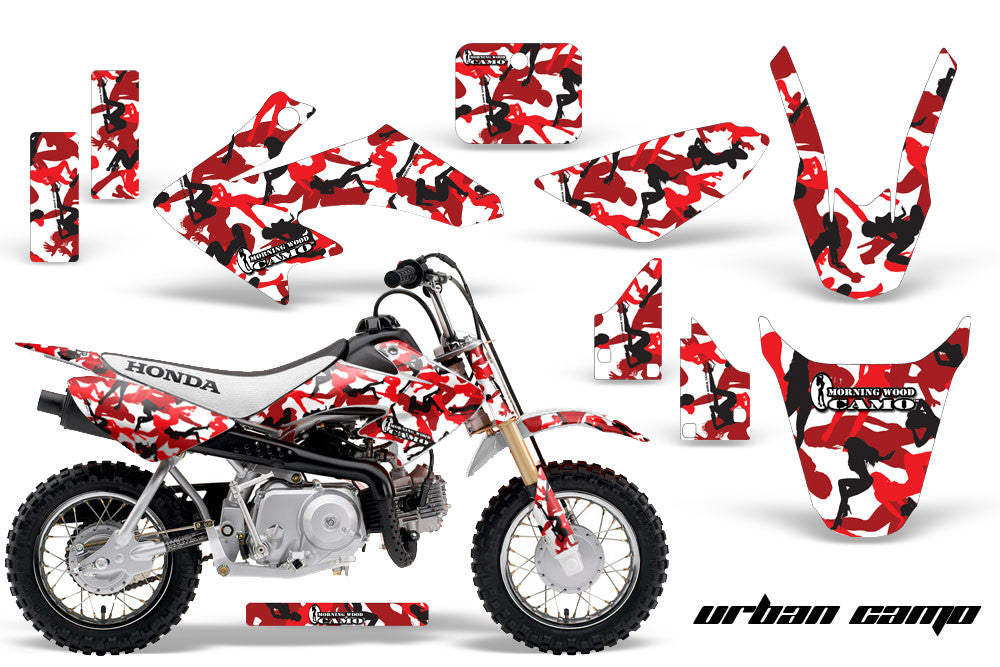 Urban Camo - Red Design