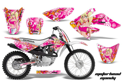 Motorhead Mandy - Pink Background Pink Design