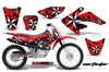 North Star Red Background White Design 2004-2010  CRF100