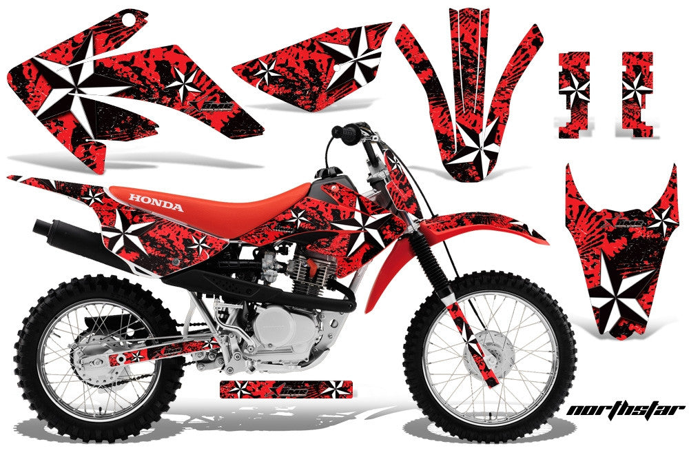 North Star - Red Background White Design 2011-2015  CRF100