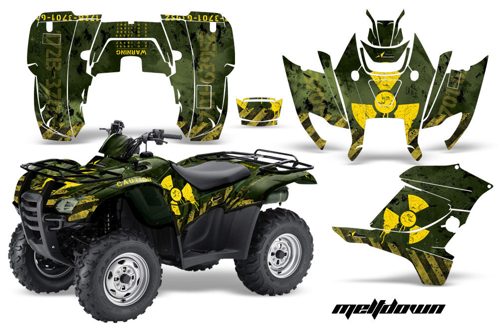 Toxicity - Green Background Yellow Design