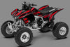 Racer X - Black Background Red Design