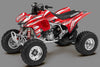 Racer X - Red Background, White Design