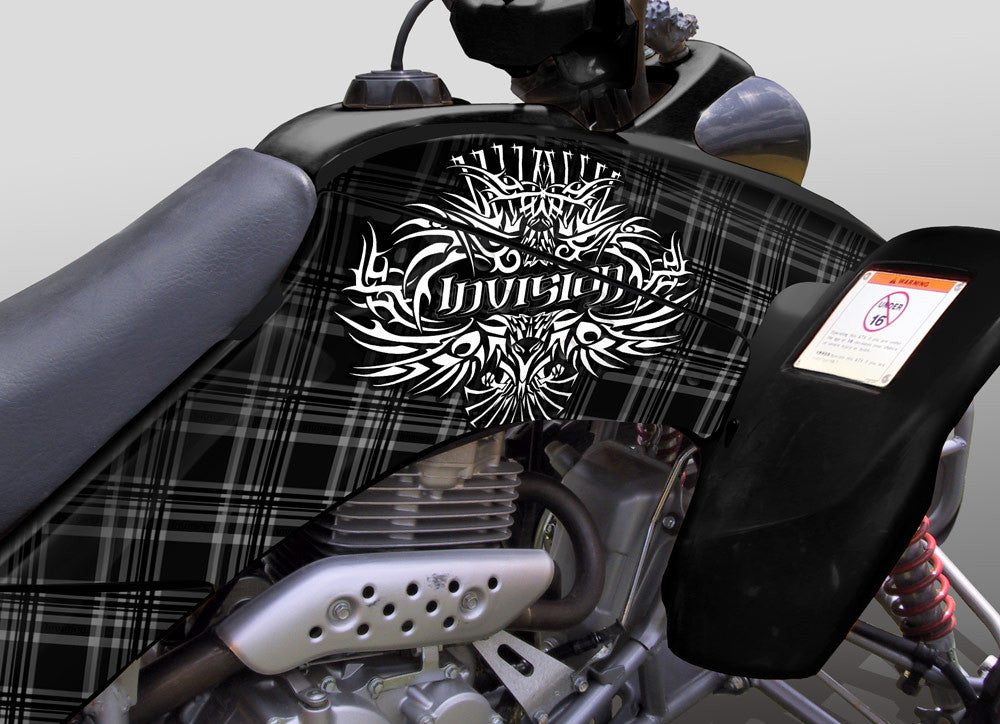 Invision Plaid - Black Design