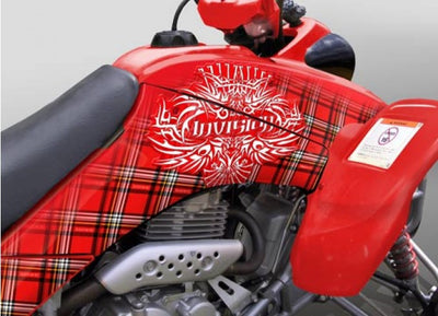 Invision Plaid in Red
