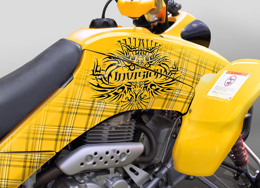 Invision Plaid - Yellow Design
