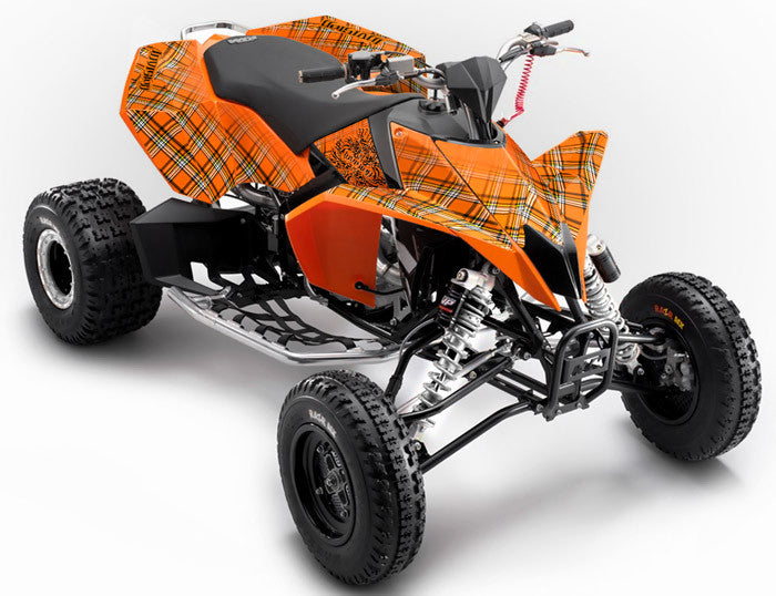 Invision Plaid - Orange Design