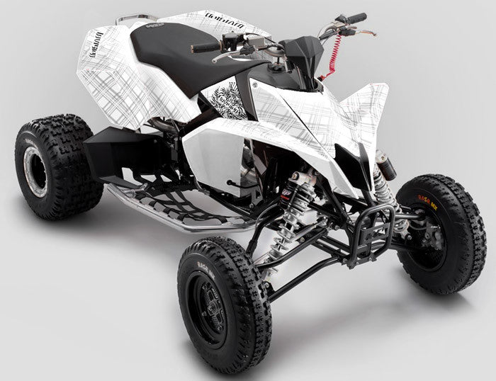 Invision Plaid - White Design