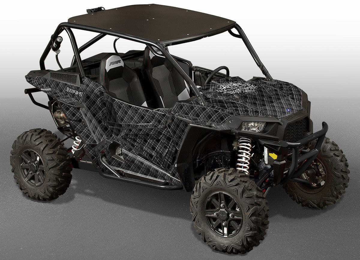 Invision Plaid - Black Design