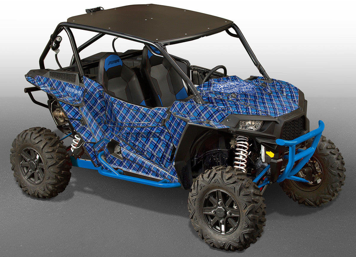 Invision Plaid - Voodoo Blue Design