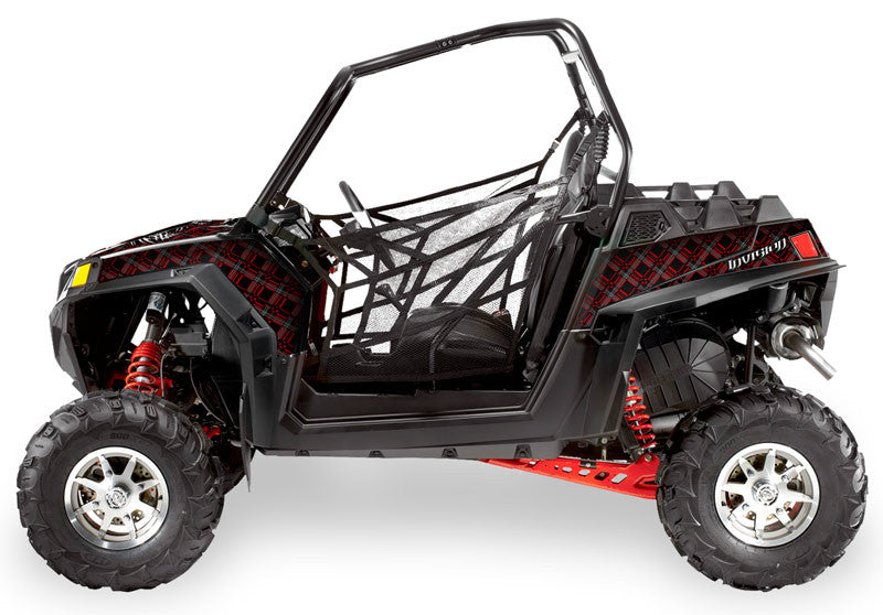 Invision Plaid - Black Design