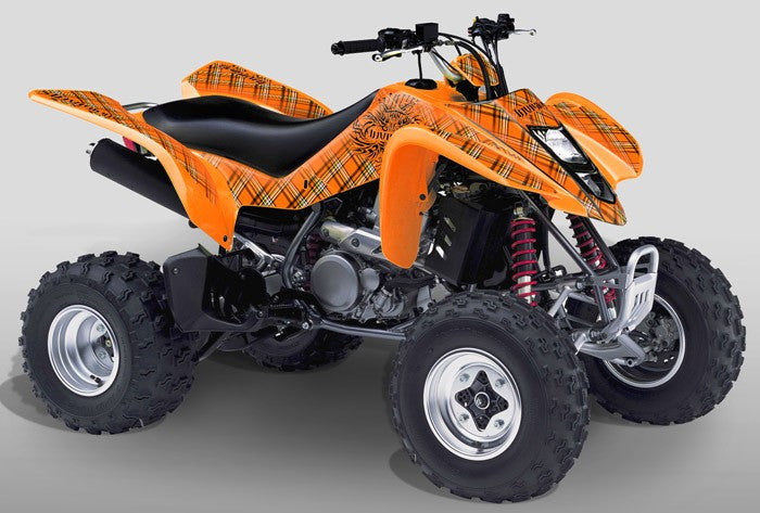 Invision Plaid - Orange Design