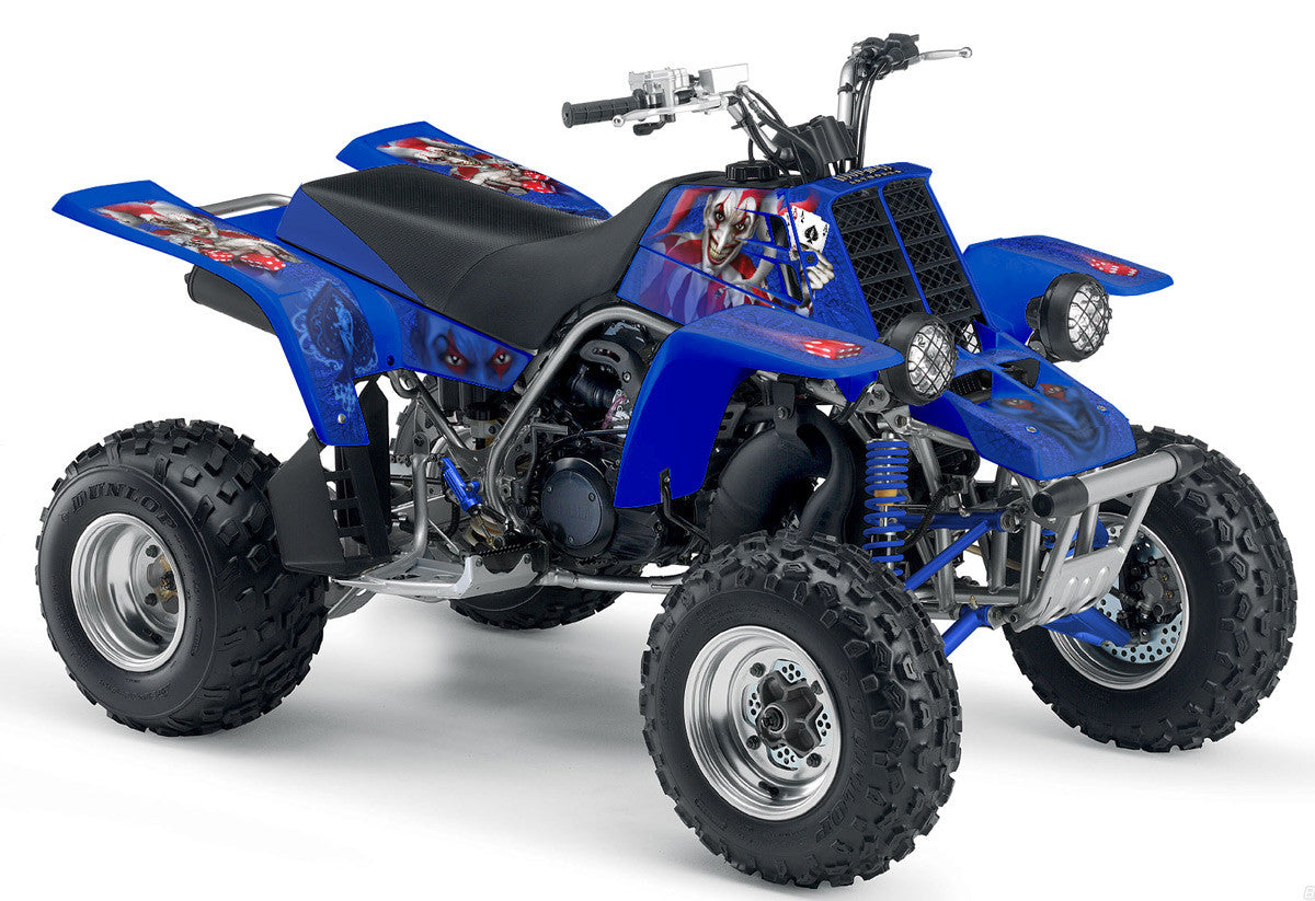 The Joker - Blue Background, Red & White Joker