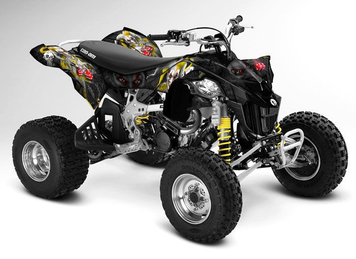 Joker Black Background Yellow & White Joker