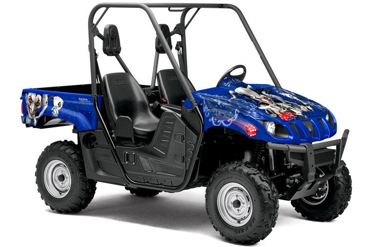 The Joker - Blue Background, Black Design/Joker