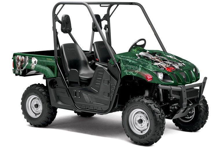 The Joker - Green Background, Black Design/Joker