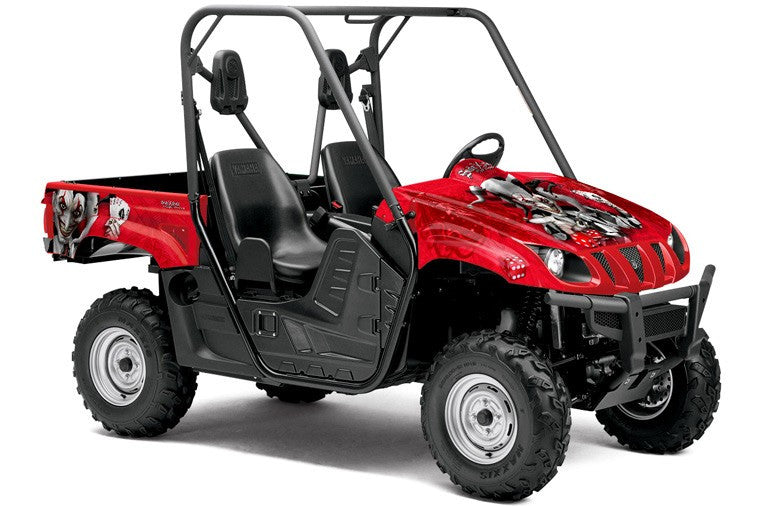 The Joker - Red Background, Black Design/Joker