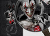 Joker - Black Background Black & White Joker