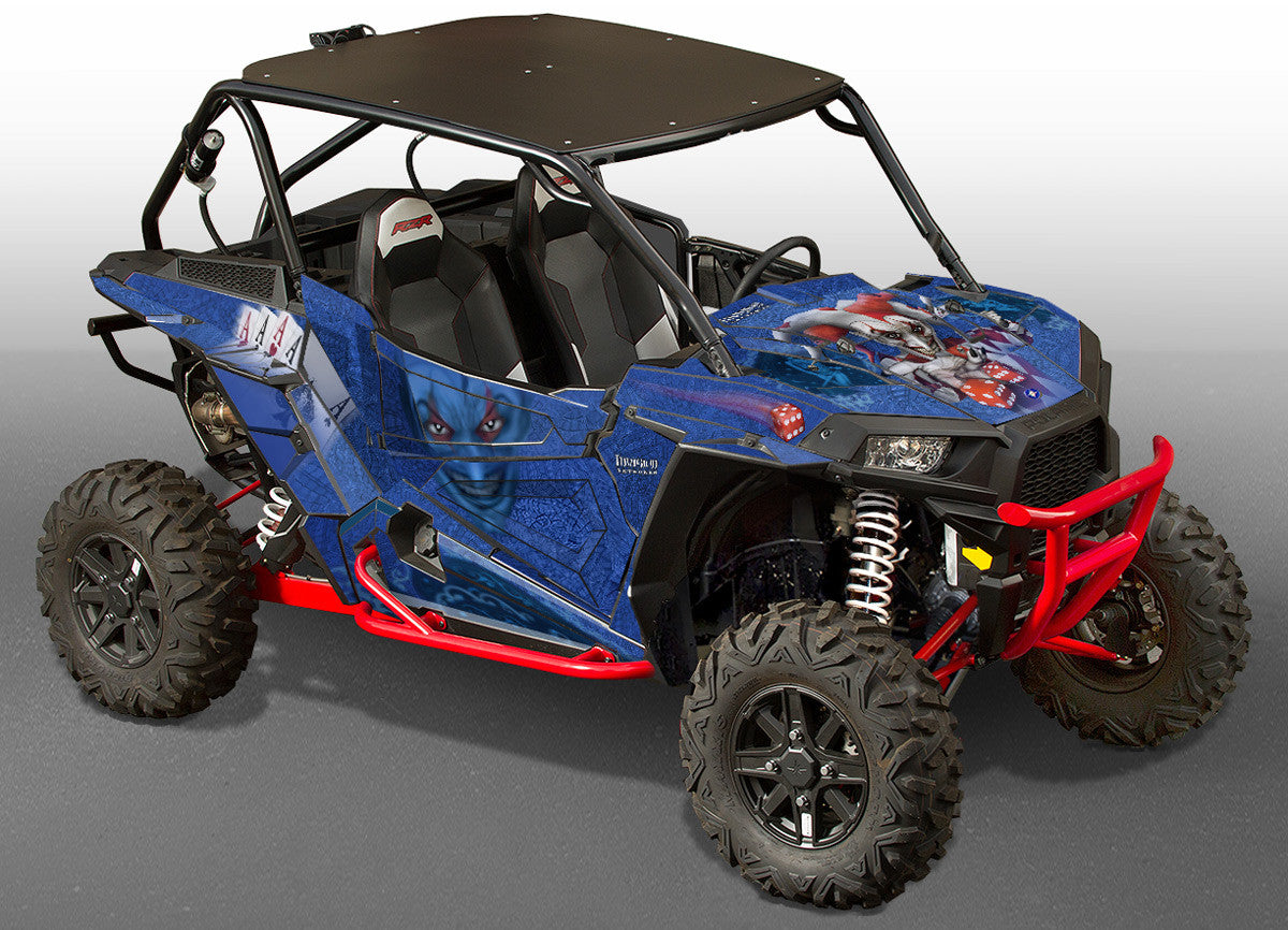 Polaris RZR 1000 Turbo Wrap - Invision Artworks Powersports Graphics