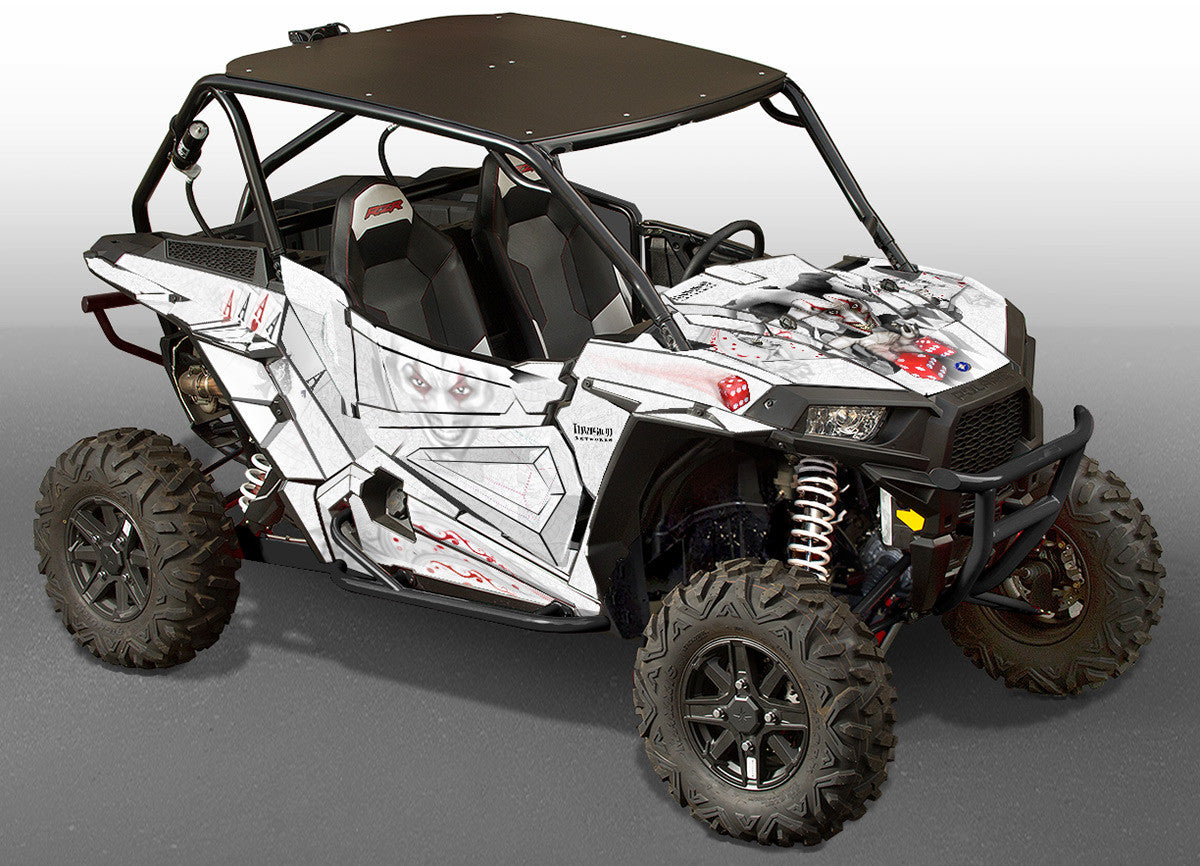 The Joker - White Background, Black & White Joker