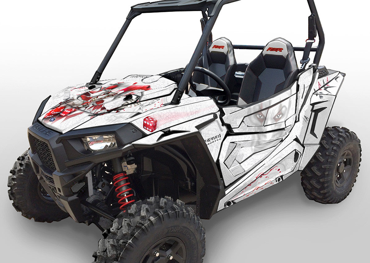 Joker - White Background, Red Design