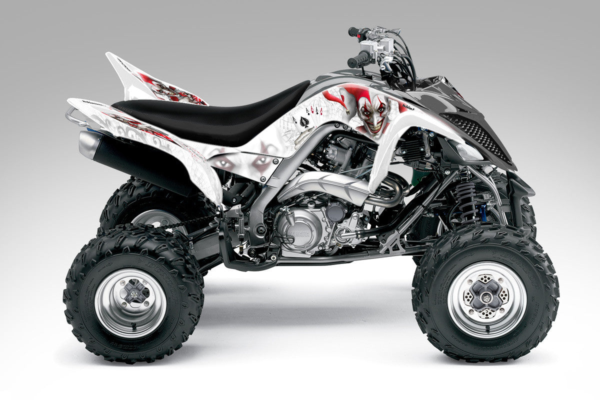 The Joker - White Background, Red & White Joker