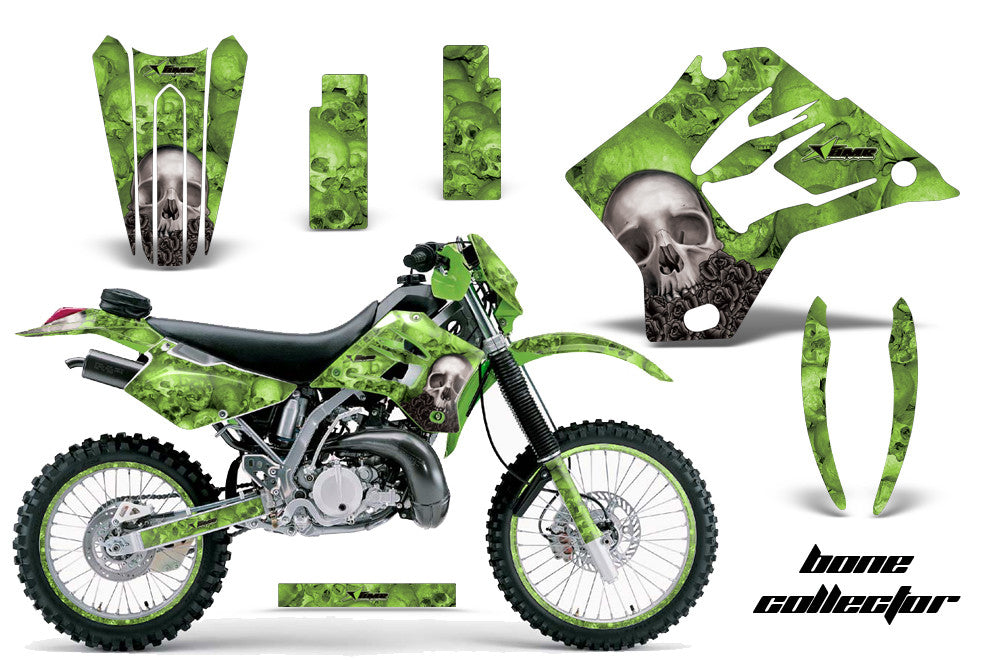 Graphic Stickers Decals For Kawasaki KDX200 89-94 MADHATTER G U Graphic Stickers Decals For Kawasaki KDX200 89-94 MADHATTER G U