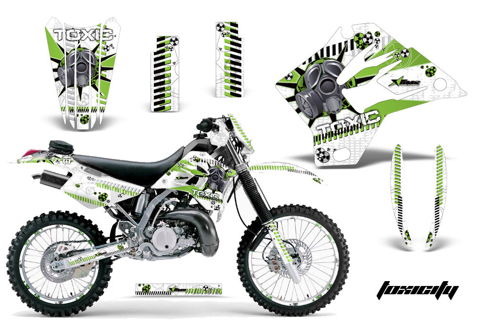 1993-1995 YZ 250 2-STROKE SURGE Pink Senge Graphics Kit Compatible with Yamaha 1993-1995 YZ 250 2-STROKE SURGE Pink Senge Graphics Kit Compatible with Yamaha