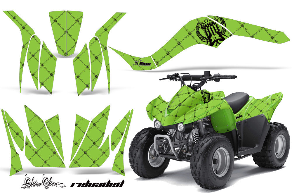 Kawasaki KFX 90 Graphic Kits - Invision Artworks Powersports Graphics