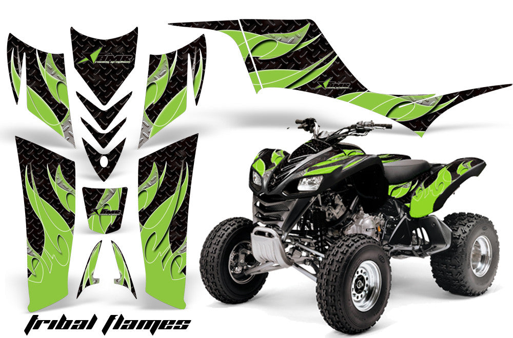 ルフィーアート Kawasaki KFX 700 custom graphics kit design #3333