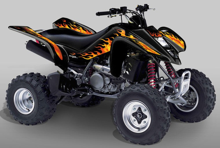 On Fire - Black Background