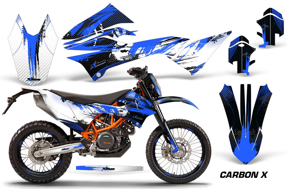 Carbon X - Blue Design