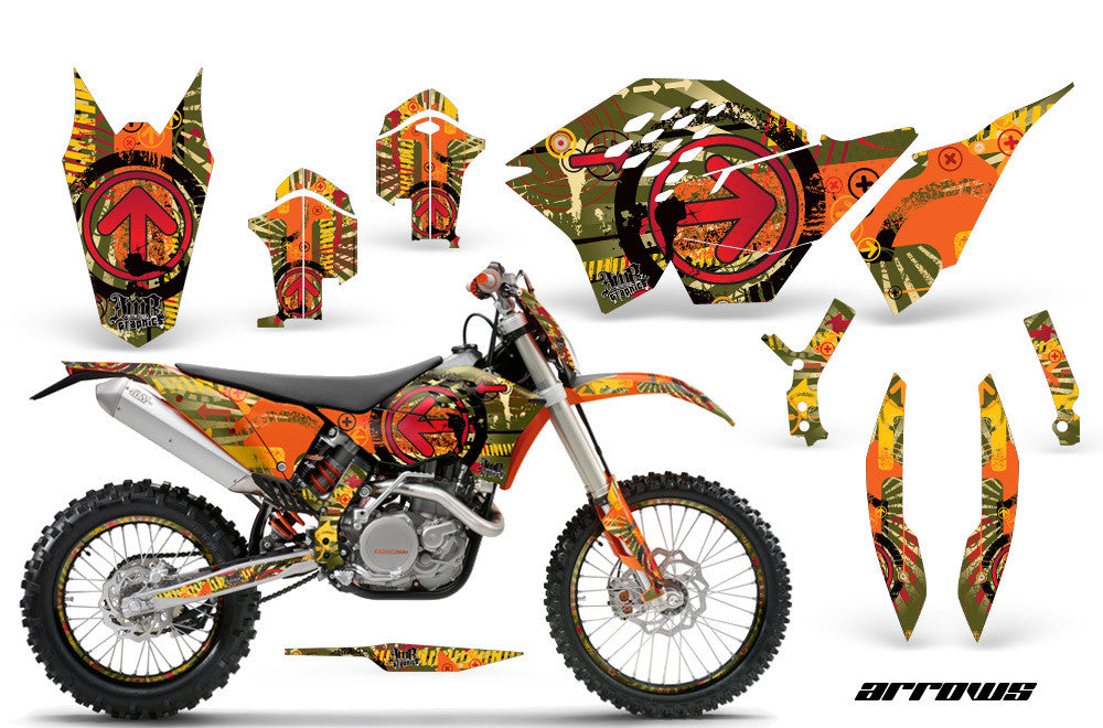 KTM XC 125-525 Graphics (2008-2010) - Kit C5